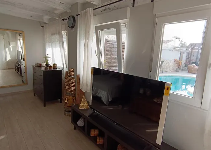 Exclusivo Con Piscina De Uso Privado, Barbacoa Y Mejores Playas A 500 Metros 아파트 *